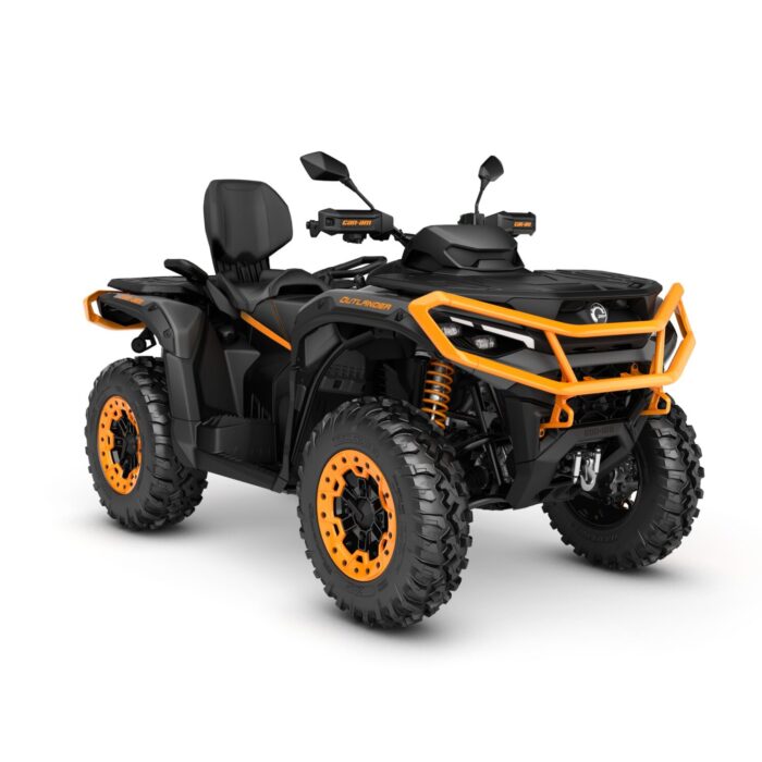OUTLANDER MAX XT-P 1000R T ABS 2026 Mineral Grey & Orange Crush